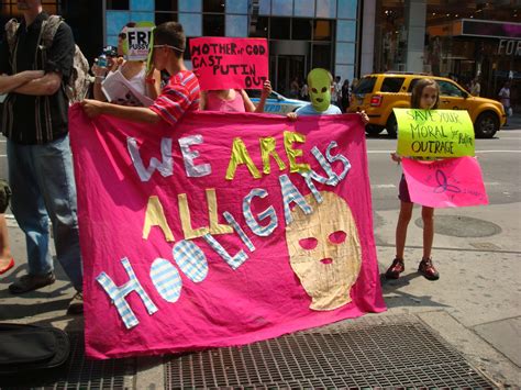 Photos From Nyc’s Pussy Riot Protest March Observer