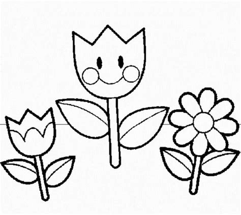 printable coloring pages  flowers  kids