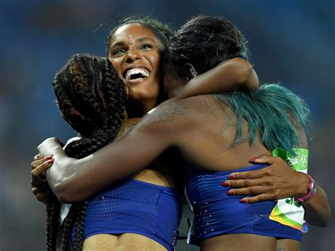 us women sweep 100m hurdles in rio for first time ever abc news