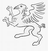 Griffin Transparent Clipartkey sketch template