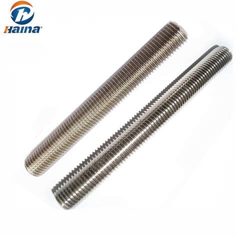 china high quality din975 stainless steel 304 full thread