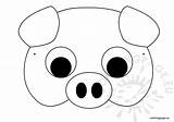 Pig Mask Children Template Molde Mascara Animales Masks Coloring Kids Para Mascaras Cerdo Animals Colorear Coloringpage Eu Antifaz Visitar Navigation sketch template