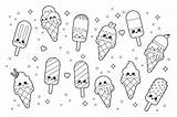 Cream Colouring Cute Kawaii 30seconds Coloringonly Complicated Sausage sketch template