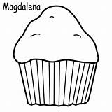 Magdalena Magdalenas Muffin Quequito Quequitos Pinto Cuina Aula Nostre sketch template
