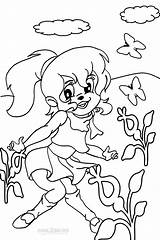 Chipettes Coloring Pages Cool2bkids Kids sketch template