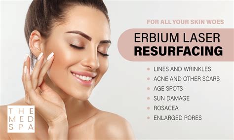 erbium laser resurfacing    skin woes  med spa