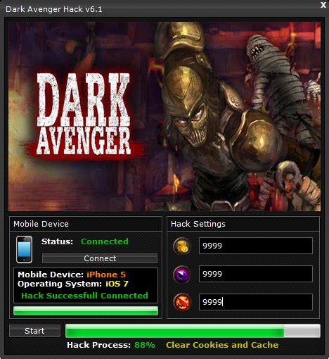 dark avenger hack