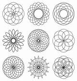 Geometric Spirograph Spiral Nicemonkey Yayimages sketch template