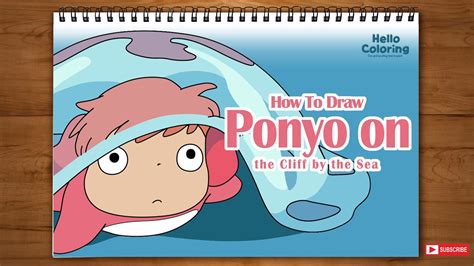 draw  color ponyo youtube