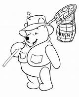 Pooh Winnie Coloring Colouring Printable Topcoloringpages Kids Print sketch template