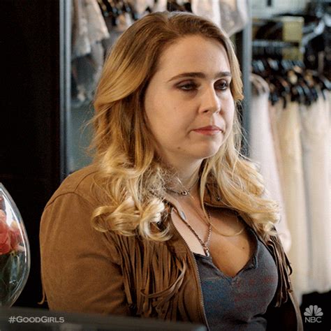 mae whitman no by good girls find and share on giphy