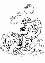 Coloring Pages Dogs Dog Dalmatian Color Dalmatians Print Kids Cartoon Popular Coloringtop sketch template