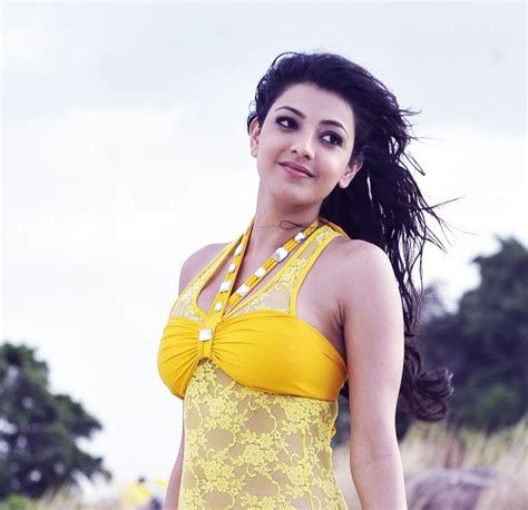 Telugu Actress Kajal Agarwal Hot Wallpapers Businessman