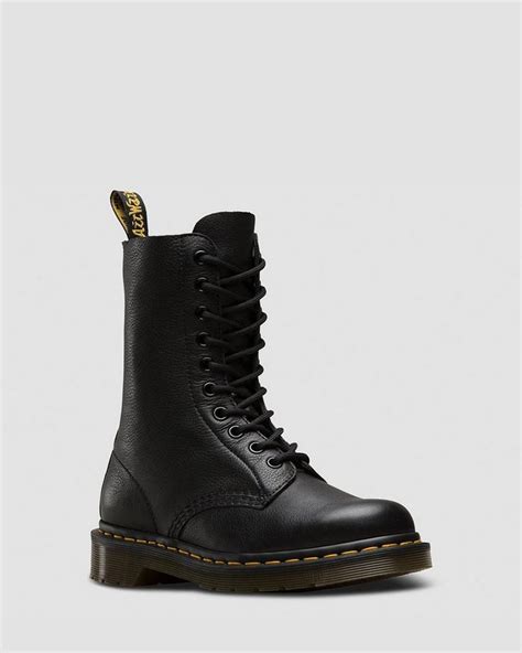 dr martens  virginia   boots high leather boots mid calf boots