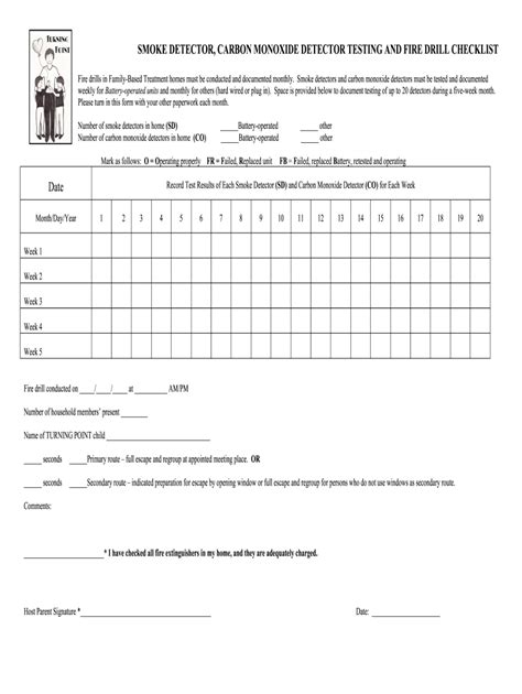 fire drill template fill  printable fillable blank pdffiller