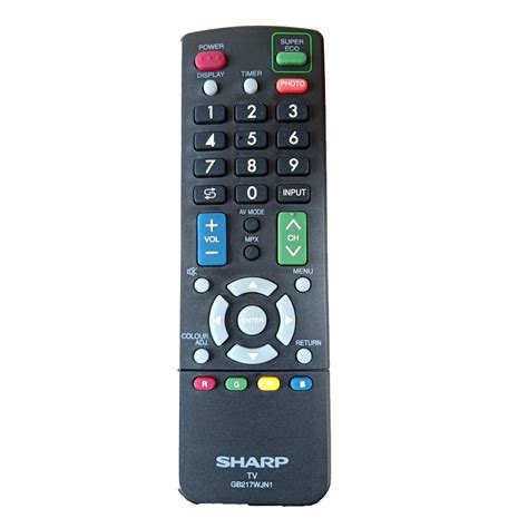 sharp gbwjn remote control tvledlcd remote control replacement gbwjn universal sharp