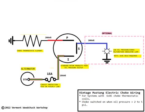 electric choke wiring diagram