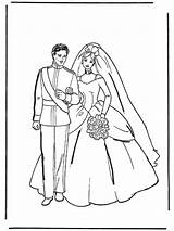 Trouwen Heiraten Malvorlagen Kleurplaten Bryllup Malebog Kleurplaat Malesider Themen sketch template