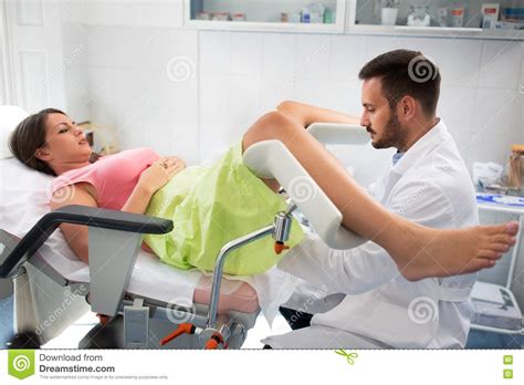 gynecologist clinic examination stock image image of