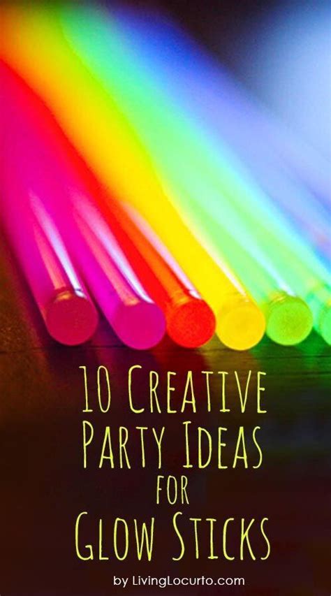 10 Creative Party Ideas For Glow Sticks Trusper