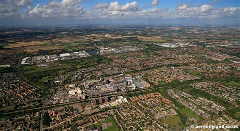 Aeroengland Aerial Photograph Of Basildon Essex England Uk