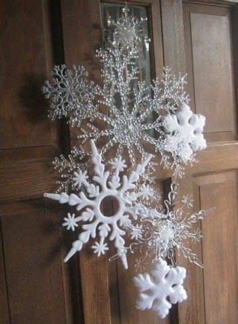 snowflakes  winter decor  ideas digsdigs