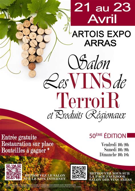 salon des vins de terroir  des produits regionaux artois expo