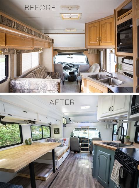 rv renovation rv interior remodel travel trailer remodel camper trailer remodel
