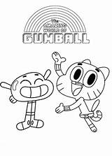 Gumball Coloring Amazing Pages Kids Anais Dessin 塗り絵 Drawing Coloriage Draw Sheets Cartoon Nicole Watterson Fr Animé Printable Getdrawings Google sketch template