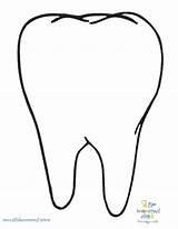 Tooth Teeth sketch template