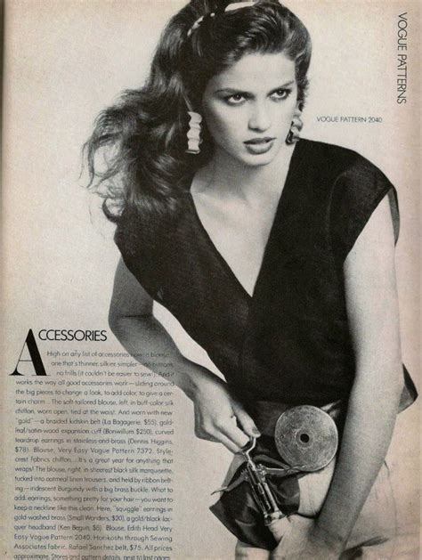 Gia Carangi Photographed By Andrea Blanch For Vogue May 1979 Gia