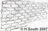Perspective Bricks Mortar Shading Crisply Mauer Illusions sketch template