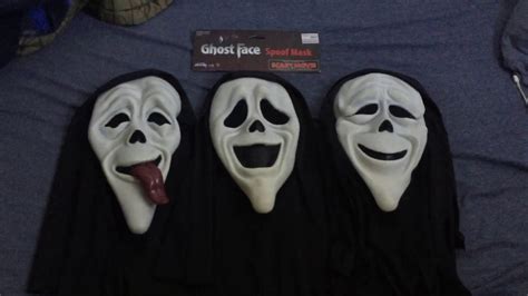 scary  scream ghostface spoof masks review youtube