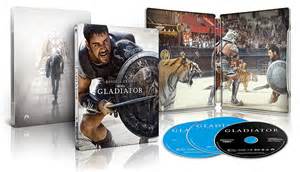 gladiator 4k ultra hd blu ray and steelbook editions hd report