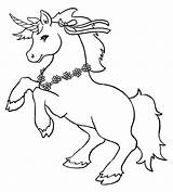 Unicorn Coloring Christmas Pages Getdrawings sketch template