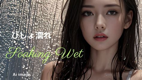 Ai Image Soaking Wet びしょ濡れ Youtube