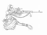 Coloring Gun Pages Rifle Military Drawing Assault Template Steampunk Print Machine Deviantart Color Guns Getdrawings Silhouette Female Drawings Sketch Printable sketch template