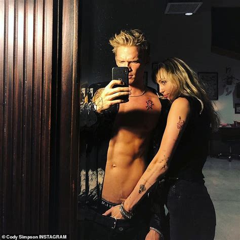 Miley Cyrus Puts Her Hand Down Cody Simpsons Pants As