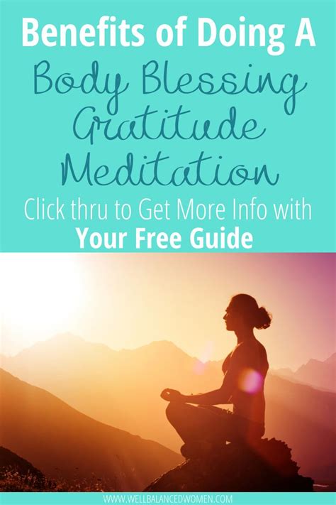 body blessing gratitude meditation gratitude meditation mind body