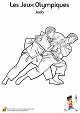 Judo Jitsu Jiu Colorier Ausmalen Ausmalbilder Aikido Marcial sketch template