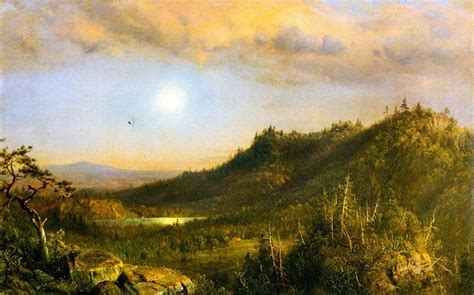 sunset  frederic edwin church print  oil painting reproduction
