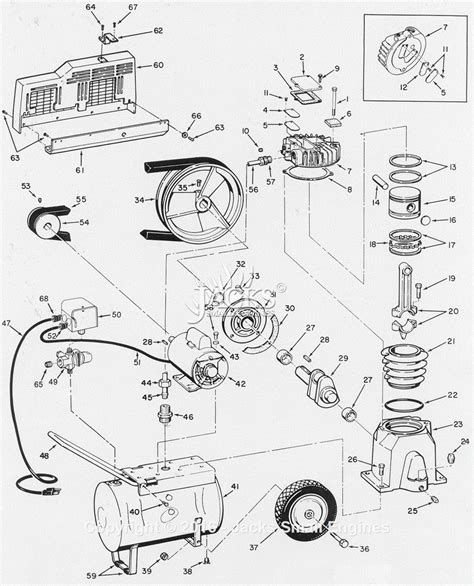 campbell hausfeld fl  parts diagram  air compressor parts