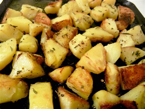 restaurant style roasted potatoes