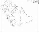 Arabia Saudi Outline Emirates Map Cities المملكه Blank Maps Main السعوديه العربيه Arabie Carte Asia sketch template