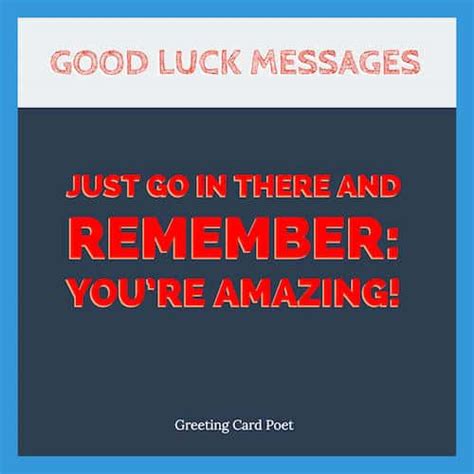 Best Good Luck Messages And Sayings Greeting Card Poet
