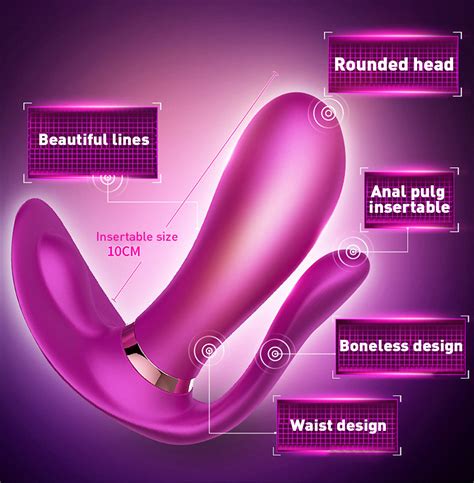 female wearable butterfly vibrator with wireless remote control g spot