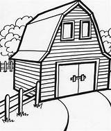 Barn Coloring Pages Drawing Complicated Old Easy Printable Farm Cartoon Color Adults Getdrawings Getcolorings Drawings Book sketch template