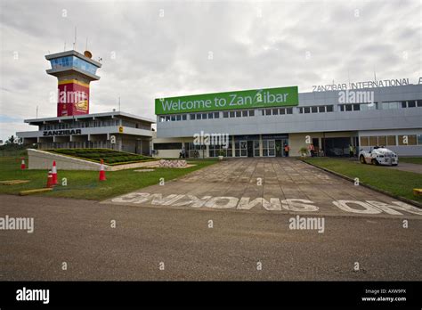 zanzibar international airport tanzania africa stock photo alamy