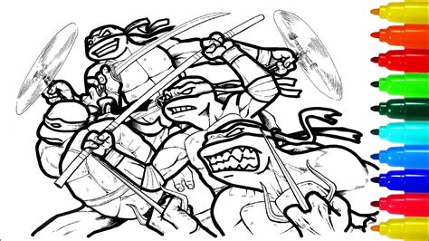 teenage mutant ninja turtles coloring pages  colouring pages