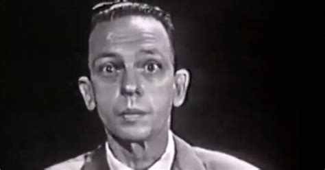 don knotts found the inspiration for his comedic persona at an awkward